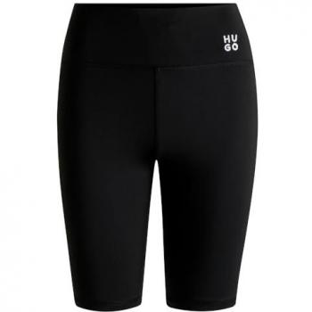 Legging noir HUGO Nopardino court femme