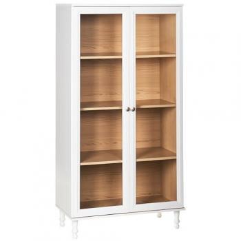 Glasvitrine im skandinavischen Design 80 cm breit