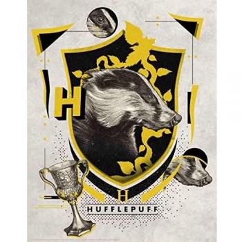 Hufflepuff Crest Limited Edition Print