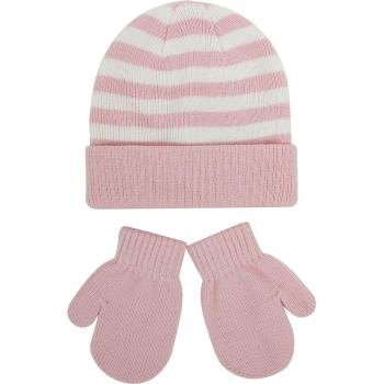 Kids' Warm Striped Wool Hat and Glove Set, Available in 1-4 Years and 4-8 Years