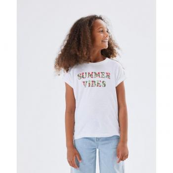 Camiseta Talla Kids Manga Corta y Remangada
