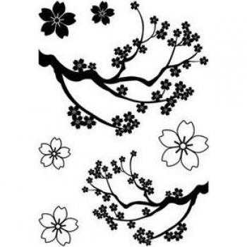 7× Kersenbloesem Clear Stamps
