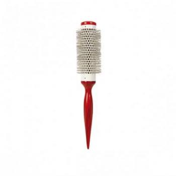 Cepillo Capilar Termoeléctrico Cola Fina Madera Roja N°32 Bifull