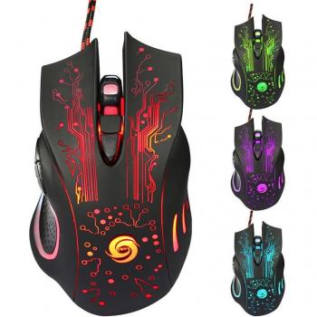 Ratón de juegos con 7 botones ajustables
