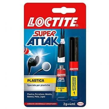 LOCTITE SUPER ATTAK PER PLASTICA