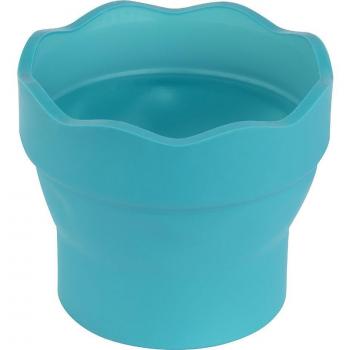 Faber-Castell Wasserbecher Clic&Go türkis