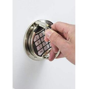 Coffre-fort Fortress, modèle SS1182, H 350 x l. 450 x P 350 mm, serrure électronique