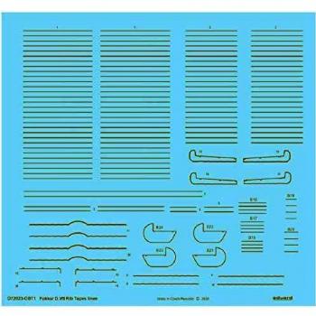 Nastri per Costole in Lino Eduard Fokker D.VII