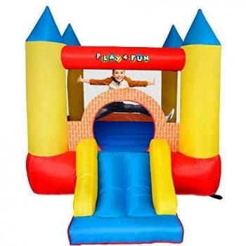 Toboggan & Château Gonflable Play4Fun – Rangement Intégré