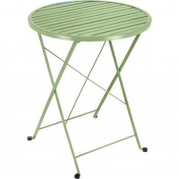 Pulsiva Table Ronde Portable Vert Clair