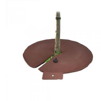 UV-Resistant 75L Tree Irrigation Ring with Timer for 8-Hour Drip, Green