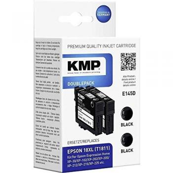 KMP E145D 18XL T1811 Doppelpack Schwarz