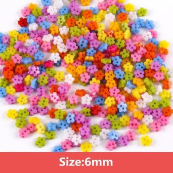 Mini-ressort en résine 6 mm – Kit 300 pièces pour vêtements d’enfants