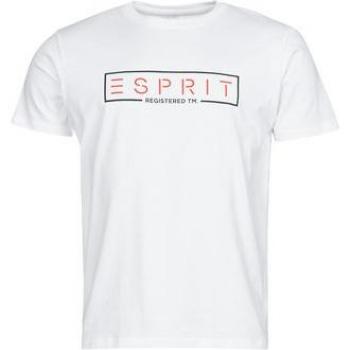 Esprit Men's White Short Sleeve T-Shirt