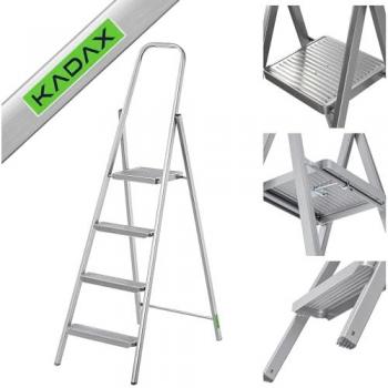 Échelle KADAX Unilatérale 4 Marches Pliable