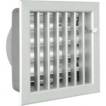 Ventilazione 180x180 GCSIAL: Griglia Incasso Alluminio Camini