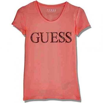 T-Shirt Polo Rosso con Dettaglio di Cristallo, XS