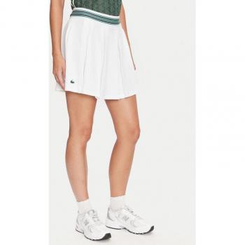 Lacoste Weißer Tennisrock für Damen
