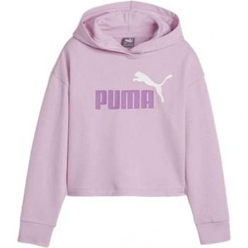 Sudadera Lila Infantil Puma Essentials Hoodie