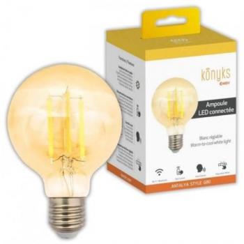 Lampadina Konyks G80 7W Smart, Wi-Fi e Bluetooth, Bianco