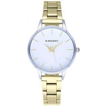 Reloj Radiant Light para mujer con correa dorada RA569204