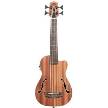 Kala U‑Bass Fretted Ukulele – F‑Holes