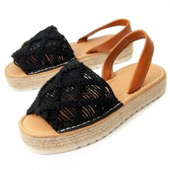Sandalia Casual Montevita Eivissa 89588 Negra