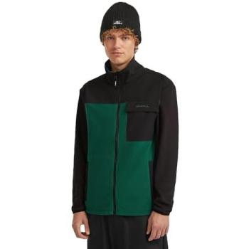 O’Neil Fwc Peak Hyper Full Zip Fleece Emerald Envy Color Block Mens