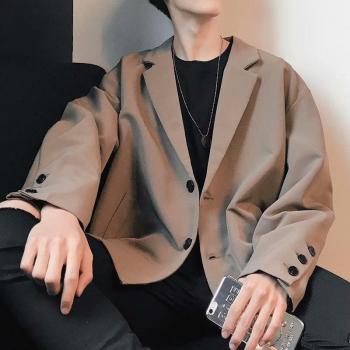 Männer Blazer Langarm Casual Jugendstil