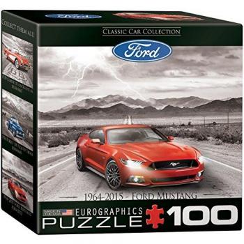 Eurographics Puzzle Mini Voiture Classique Ford Mustang 2015