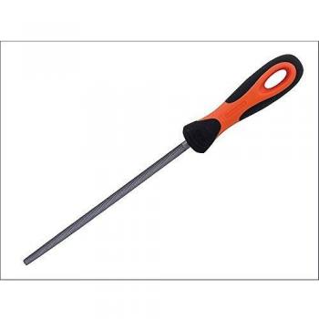 Bahco 10-inch Round File with Handle