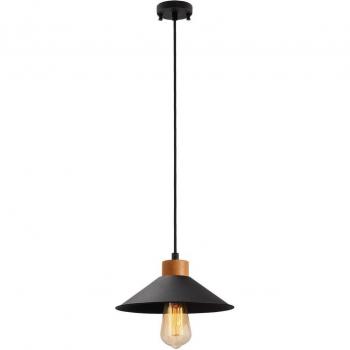 Opviq GMN-00007 1-Bulb Wood Pendant Light