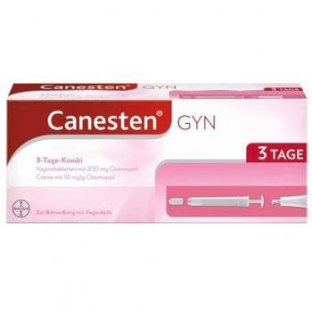 Canesten Gyn 3-Tage-Kombi Vaginaltabletten und Creme, 1 pcs. Combipack