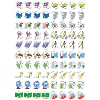 Auer Verlag 800 lustige Lobsticker