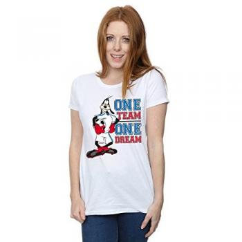 White Disney Goofy Team One Dream Tee (Women’s)