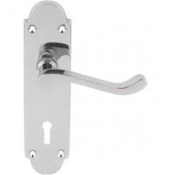 Brora Curved Lever Lock Door Handle