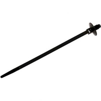 Tyton 150-55500 REL30SDP6-PA66-BK 170mm x 5mm schwarze lösbare Kabelbinder mit Lamellenfuß