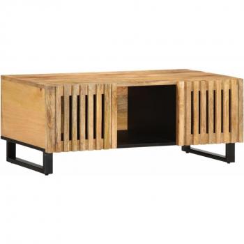 Mesa Central de Mango Rugoso 100x55x40 – Maison Exclusive