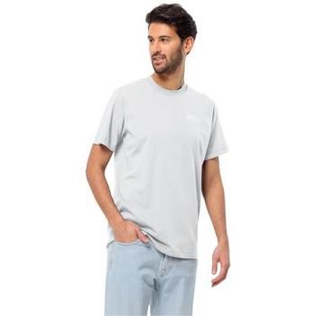 Jack Wolfskin Essential T-Shirt für Männer 3XL Weiß