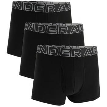 Under Armour Herren Baumwollboxer 3‑Pack – Performance Cotton, schwarz, S