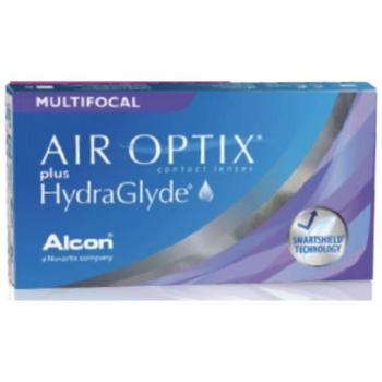 Air Optix HydraGlyde Mehrschicht-Monatslinsen (multifokal) – 6‑Pack