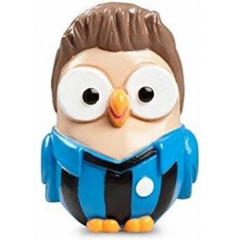 Goofi Gufo da Collezione by Egan, Rappresentante una Maglia da Calcio Neroazzurra