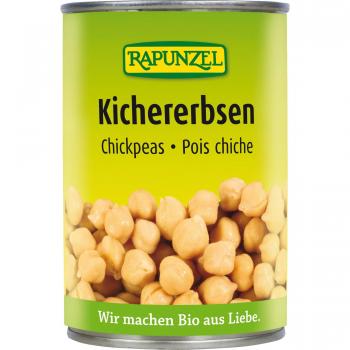 Bio Kichererbsen in der Dose