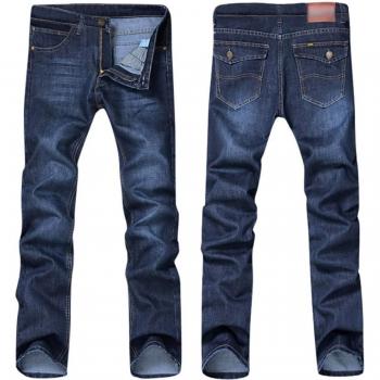 Jeans coton automne coupe décontractée