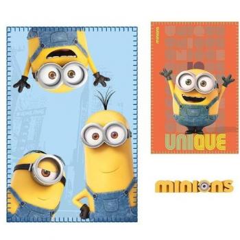 Manta Cálida con Diseño Minions 100x150 cm