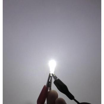 Pack 10× T5 LED 12 V 1,2 W 50 lm pour usage tout-terrain