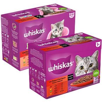 Whiskas Visgelie Multipack 24x85g