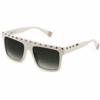 Sunglasses for Her: Furla SFU535 Beige/Gray – Unisex One Size