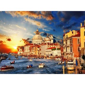 Papermoon Fototapete »Venedig bei Sonnenuntergang«