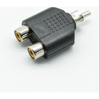 Adaptador AV Color Lotus 1 a 2 – Lote de 4 Unidades